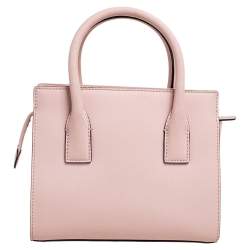 Pre Owned حقيبة يد توتس كيت سبيد كاميرون ستريت كانداس جلد برتقالي زهري