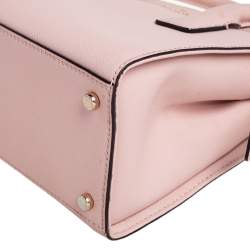 Pre Owned حقيبة يد توتس كيت سبيد كاميرون ستريت كانداس جلد برتقالي زهري