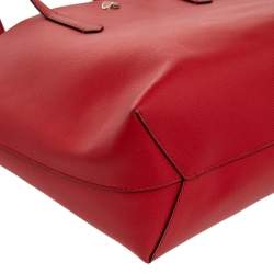 Pre Owned Kate Spade Red Leather Tote
