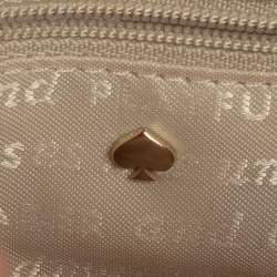 Pre Owned حقيبة كروس كيت سبيد جلد وردي 