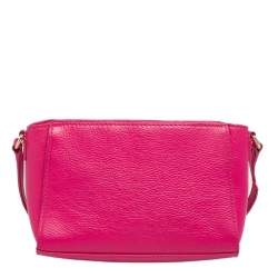 Pre Owned حقيبة كروس كيت سبيد جلد وردي 