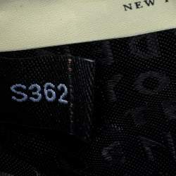 مملوكة مسبقًا محفظة كيت سبيد سحاب ملتف كانفاس مقوى متعدد الألوان