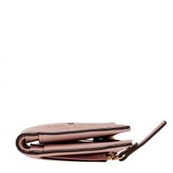Pre Owned Kate Spade Pink Leather Bifold Wallet