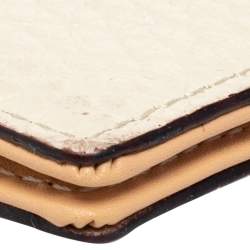 مملوكة مسبقًا Kate Spade Off White/Black Leather Spencer Bifold Wallet