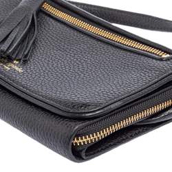 مملوكة مسبقًا Kate Spade Black Leather Chester Street Avie Crossbody Bag