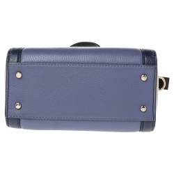 Pre Owned Kate Spade Tri Color Leather Small Cobble Hill Adrien Top Handle Bag