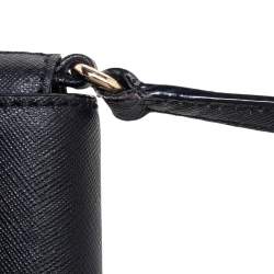 Pre Owned حقيبة كروس كيت سبيد سيدار ستريت جلد أسود 