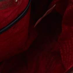 Pre Owned Kate Spade Black Suede Secret Admirer Heart Handle Bag