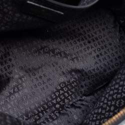 Pre Owned Kate Spade Black Patent Leather Zip Dome Satchel