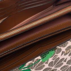 مملوكة مسبقًا Kate Spade Multicolor Cherry Embroidered Canvas Wallet On Chain