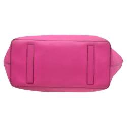 Pre Owned حقيبة يد توتس كيت سبيد جلد سافيانو وردي فاتح بسحاب