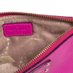 Pre Owned حقيبة كيت سبيد جلد وردي حمالة معصم