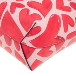 Pre Owned Kate Spade Two Tone Pink Leather Large Molly Ever Fallen Tote