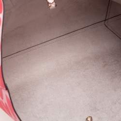 Pre Owned Kate Spade Two Tone Pink Leather Large Molly Ever Fallen Tote