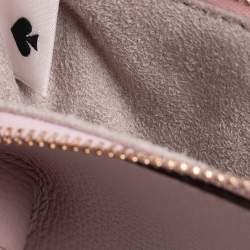 Pre Owned Kate Spade Two Tone Pink Leather Large Molly Ever Fallen Tote