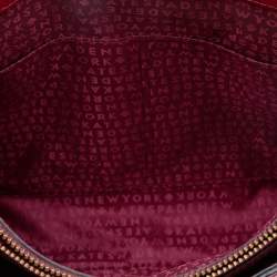 مملوكة مسبقًا Kate Spade Wine Red Leather Wellesley Shoulder Bag
