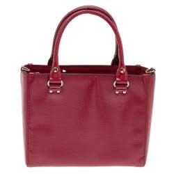 مملوكة مسبقًا Kate Spade Wine Red Leather Wellesley Shoulder Bag