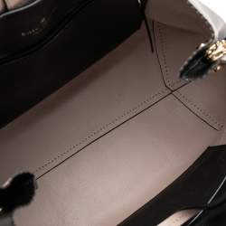 Pre Owned حقيبة يد كيت سبيد جوافه فيونكة جورجيا فندربيلت جلد أسود