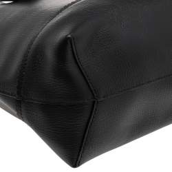 Pre Owned حقيبة يد كيت سبيد جوافه فيونكة جورجيا فندربيلت جلد أسود