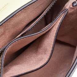 Pre Owned Kate Spade Multicolor Snakeskin Embossed Leather Nicola Twistlock Top Handle Bag