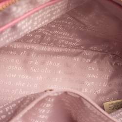 Pre Owned Kate Spade Lime Green Leather Gator Hilli Satchel
