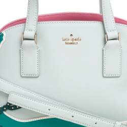 Pre Owned Kate Spade Lime Green Leather Gator Hilli Satchel