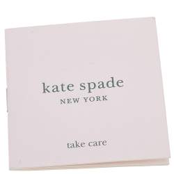 Pre Owned Kate Spade Dark Green Leather Medium Nicola Twistlock Shoulder Bag