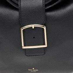 Pre Owned Kate Spade Black Leather Healy Lane Lilith Hobo