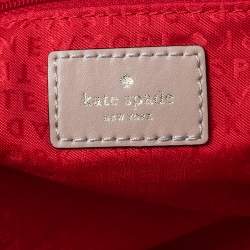 Pre Owned Kate Spade Multicolor Stipe Leather Stevie Satchel