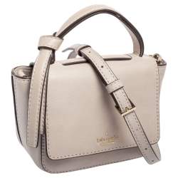 Pre Owned Kate Spade Lilac Leather Bell Lane Kyleigh Satchel