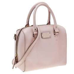 Kate Spade Pink Leather Wellesley Alessa Satchel