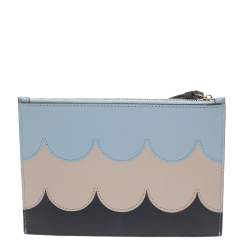 Kate Spade Multicolor Leather Intarsia Wristlet