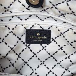 Pre Owned Kate Spade Black Leather Newbury Lane Briar Tote