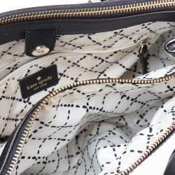 Pre Owned Kate Spade Black Leather Newbury Lane Briar Tote