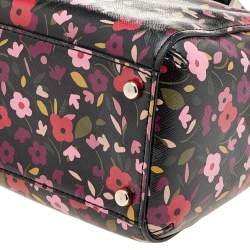 Pre Owned Kate Spade Multicolor Floral Coated Canvas Cameron Street Lane Satchel