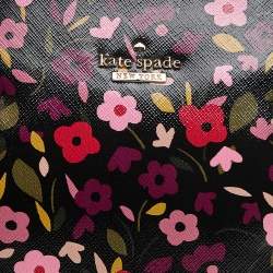 Pre Owned Kate Spade Multicolor Floral Coated Canvas Cameron Street Lane Satchel