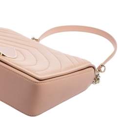 Pre Owned Kate Spade Light Pink Leather Amelia Shoulder Bag