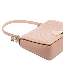 Pre Owned Kate Spade Light Pink Leather Amelia Shoulder Bag