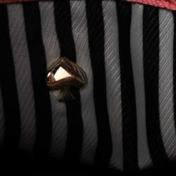 Pre Owned Kate Spade Old Rose Leather Shoulder Bag