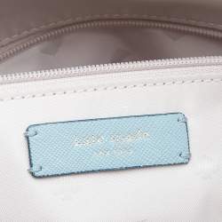 Pre Owned Kate Spade Sky Blue Saffiano Leather Dome Satchel