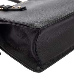 Pre Owned Kate Spade Black Leather Mulberry Street Lise Tote