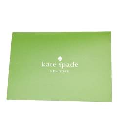 Pre Owned Kate Spade Fuchsia Leather Double Zip Tote