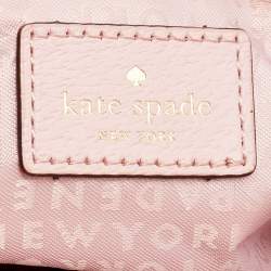 Pre Owned Kate Spade Light Pink Leather Tote