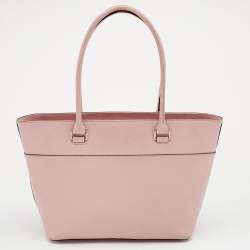 Pre Owned Kate Spade Light Pink Leather Tote