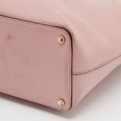 Pre Owned Kate Spade Light Pink Leather Tote
