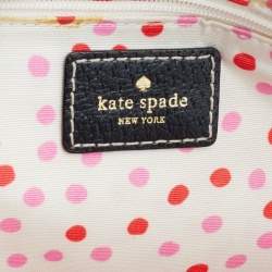 Pre Owned Kate Spade Black Leather Small Maeda Satchel