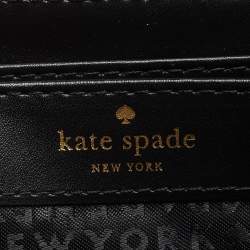 Kate Spade Grey Briar Lane Quilted Leather Neda Zip Around Wallet