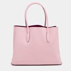 Pre Owned Kate Spade Pink Leather Medium Eva Tote