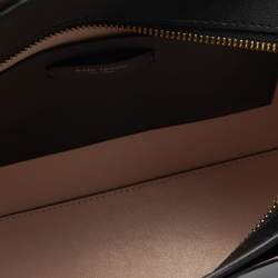 Pre Owned Kate Spade Black Leather Magnolia Street Tote