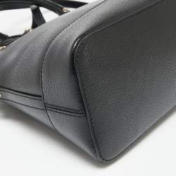 Pre Owned Kate Spade Black Leather Wellesley Rachelle Satchel